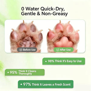 <span class=keywords><strong>Mousse</strong></span> <span class=keywords><strong>nettoyante</strong></span> pour pattes de chien et de <span class=keywords><strong>chat</strong></span>, probiotique, camélia, sans rinçage, OEM ODM, portable - Product Image 6