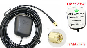 Autocollant d'antenne GPS personnalisé Antenne magnétique Antenne <span class=keywords><strong>satellite</strong></span> de voiture Récepteur GPS/GNSS avec connecteur Fakra mâle femelle - Product Image 5