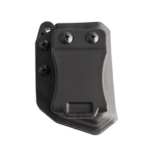 Adjustable Hard Polymer Quick Access Holder <b>Pouch</b> with <b>Belt</b> Clip for Outdoor Gear <b>Tool</b> Storage and Carry Use - Product Image 2