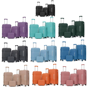 Barato de buena calidad de fábrica al por mayor PP Maletas 100% PP Juego de tres piezas "20" 24 '28 "Marca Venta caliente Trolley case - Product Image 3