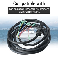 688-8258A-20-00 6888258A20 10 Pin 703 Kotak Kontrol Kabel Harness untuk Yamaha 16ft Kabel Listrik Luar Perahu Produsen