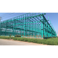 Estructura de Acero Industrial para Fábrica, Almacén, Hangar de Aviones, Garaje para Vehículos, Edificio de Múltiples Pisos, Diseño Personalizado, Plan de Proyecto Completo