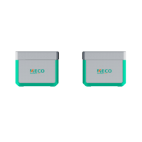 Générateur solaire portable MECO 300W 1kWh, station d'alimentation à batterie LiFePO4 pour le camping, les camping-cars et la sauvegarde à domicile