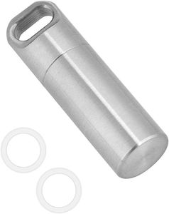 พวงกุญแจผู้ถือ<span class=keywords><strong>ยา</strong></span> MINI Fob คอนเทนเนอร์ไทเทเนียมกระเป๋ายาฉุกเฉิน<span class=keywords><strong>แอ</strong></span><span class=keywords><strong>ส</strong></span>ปิรินไนโตรจิลีเซอรีน<span class=keywords><strong>ส</strong></span>ําหรับกระเป๋าเดินทางผู้ชายผู้หญิง - Product Image 5