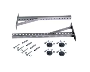 Air Conditioner Outdoor Unit Install Bracket Zinc Coated AC Bracket Support