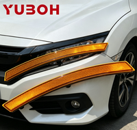 Feu de position avant YUBOH 33850-3A0-H01 33800-3A0-H01 pour Honda Civic RS3 RS4 RS7 2022-2024 Clignotant de garde-boue