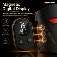 Masque LED Magique Power pour Soin du Visage, Thérapie par Lumière Rouge et NIR, Équipement de Beauté pour le Soin de la Peau du Visage