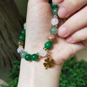 สร้อยข้อมือหินธรรมชาติ ลูกปัดแก้วหลากสี เสริมความมั่งคั่งทางธุรกิจ ผลิตภัณฑ์พรีเมียมจากผู้ผลิตที่ได้รับการรับรอง บริการจัดชุดสินค้า - Product Image 4