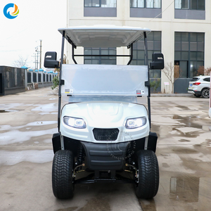 Voiturette de golf électrique certifiée CE avec 4 sièges, moteur AC, batteries lithium et plomb-acide 48V - Product Image 2
