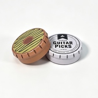 Boîte en métal ronde personnalisée de qualité alimentaire avec couvercle, mini boîte à clic-clac portable vide pour bonbons, menthes, pilules, emballage de stockage