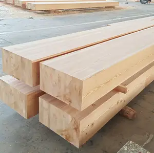 Custom Glulam Wood Beam Wholesale Prices Douglas Fir Decorative Real Wood Ceiling Beam