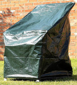 <span class=keywords><strong>Housse</strong></span> <span class=keywords><strong>de</strong></span> chaise empilable anti-UV et imperméable pour meubles d'extérieur, <span class=keywords><strong>jardin</strong></span>, patio, balcon - Product Image 6