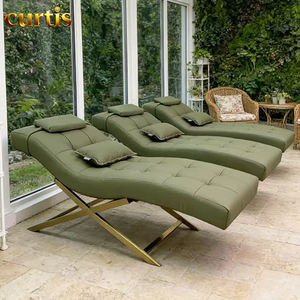 Современная розовая, белая, черная, серая кушетка для наращивания ресниц, изогнутый спа-матрас для косметологического кабинета, роскошная кушетка для салона красоты - Product Image 5