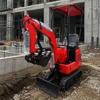Mini-excavatrice de précision avec retour d'information sensible pour des travaux de terrassement de haute précision, machine de terrassement hydraulique