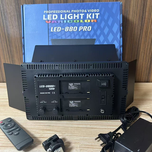 Lampe vidéo LED 680PRO 880PRO, panneau lumineux bicolore à intensité variable pour photographie, éclairage d'appoint pour studio, <span class=keywords><strong>YouTube</strong></span>, diffusion en direct - Product Image 4
