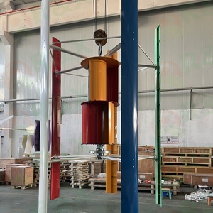 Generador Eólico Vertical Trifásico R&X de Baja Velocidad del Viento, 10KW, con Aspas de Vidrio/Basalto, Salida de 96V-380V, 5000W 10KW - Product Image 5