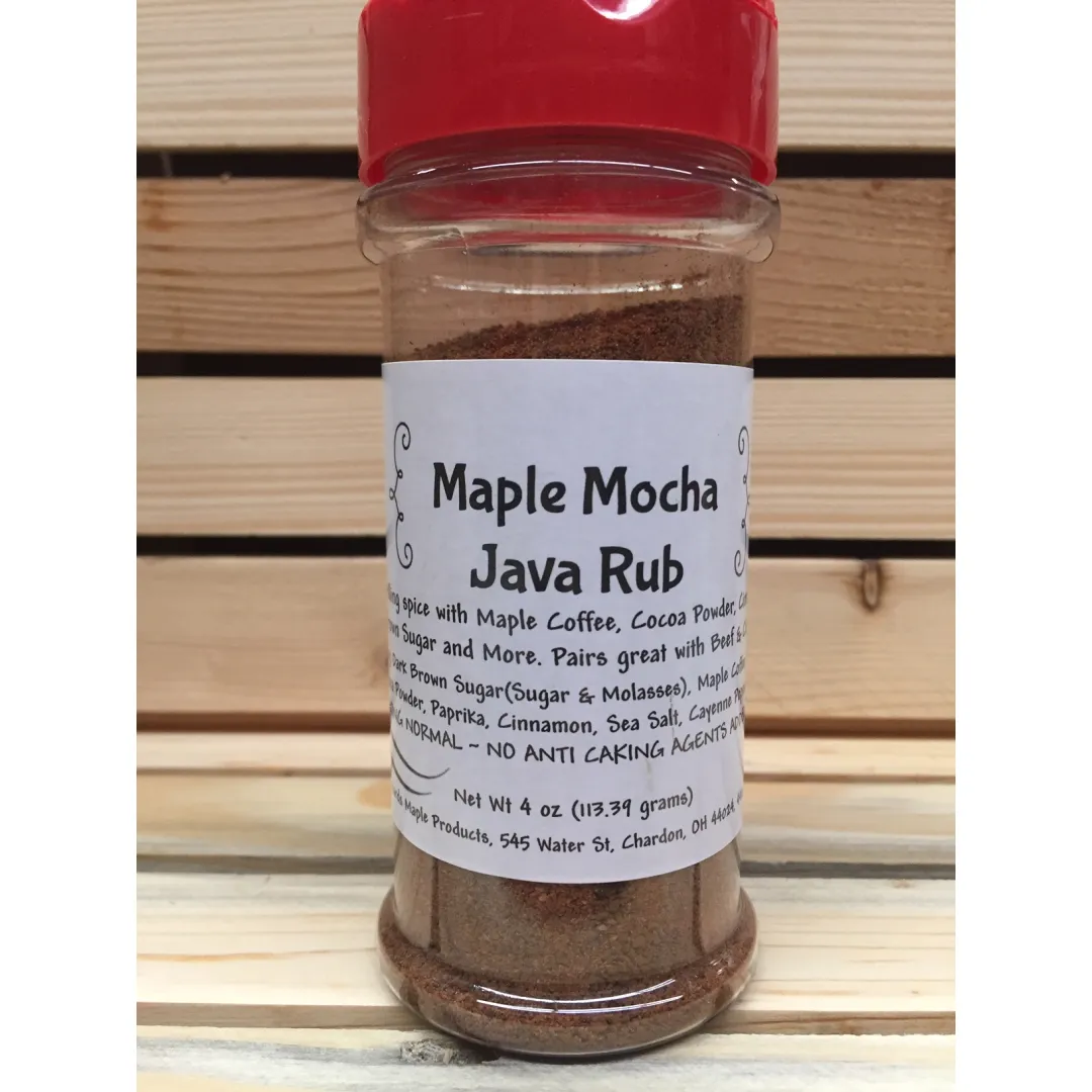 Hot Selling Maple Mocha Java Food Seasoning Rub Available at Affordable Price From Exporter