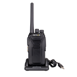 Radio professionnelle Retevis RT27 sans licence FRS ou PMR446, design compact, charge USB, interférences réduites. - Product Image 5