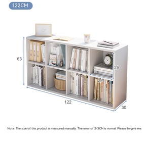 Estantería de <span class=keywords><strong>4</strong></span> <span class=keywords><strong>niveles</strong></span> de madera, diseño simple y moderno, para oficina y habitación - Product Image 6