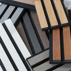 Moderno muro di isolamento acustico fonoassorbente grigio stampato 3D impermeabile poliestere Lite quadrato imbottito morbido nero stampa 3D - Product Image 5