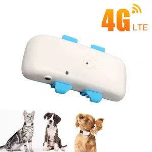 Новое поступление, умное многофункциональное устройство отслеживания животных в режиме реального времени, локатор 4G, мини-ошейник для собак и кошек с GPS-трекером