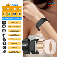 Bracelet intelligent sans écran H59Pro, moniteur de santé, suivi de la fréquence cardiaque, bracelet de sport, oxymètre de pouls, HRV, appel BT, bande intelligente