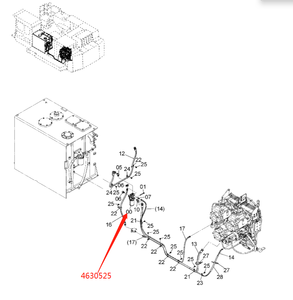 Оригинальные запасные части экскаватора пилотный фильтрующий элемент 4630525 для ZX100-3 ZX200-3 ZX450-3 ZX470-3 ZX670-3 ZX850-3 - Product Image 6