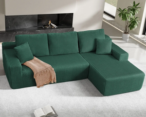 Sofá Seccional Reclinable Tapizado en Forma de L, Tendencia 2026, Amazon, MOQ 1 Pieza, Ideal para Apartamentos Pequeños, Compresión al Vacío - Product Image 5