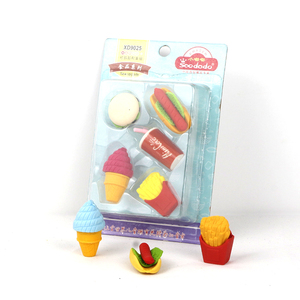 Soododo XDN0344 serie Fast Food Sushi Eraser per bambini matita cancelleria scuola - Product Image 2