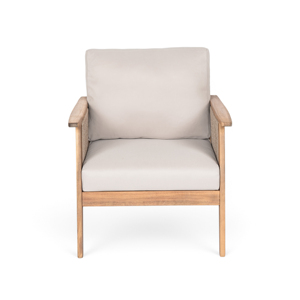 Ensemble de canapés de patio modulaires modernes et durables en <span class=keywords><strong>bois</strong></span> d'<span class=keywords><strong>acacia</strong></span> et corde, 4 pièces - Product Image 3