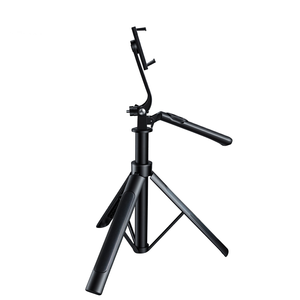 Palo de selfie retráctil de aleación de aluminio con disparador remoto inalámbrico desmontable y mini trípode para teléfono inteligente - Product Image 6