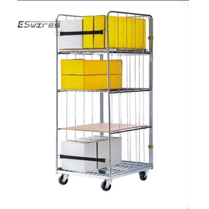 Rollcages en treillis métallique à 3 côtés pour la distribution logistique en supermarché - Product Image 4