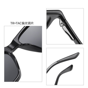 Danda <b>Sunglasses</b> TR3398 Unisex <b>Square</b> Polarized UV400 TAC Lens TR90 Frame Outdoor Sports Driving Fashion - Product Image 4