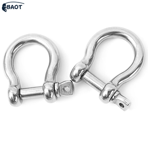 Baot nhà sản xuất M4 Mini Eye Snap Paracord Khóa <span class=keywords><strong>Pin</strong></span> loại Fairlead Neo thép không gỉ còng - Product Image 5