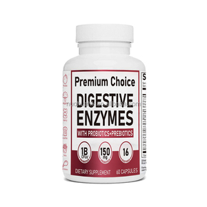 Digestive Enzymes with <b>Probiotics</b> and Prebiotics Capsules Gut Health Supplement for Adult Daily Wellness - Product Image 1