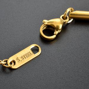 Bracelet simple en acier inoxydable avec pendentif rond en turquoise en forme de marguerite, bracelet pour femmes - Product Image 4