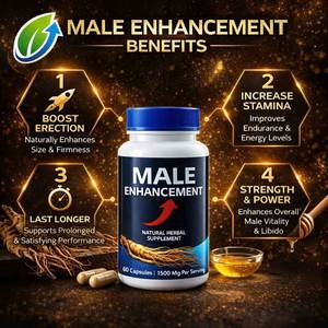 Sehen Sie die Ergebnisse an: 30 Minuten Natürliches Kräuter-Energie-Boost-Supplement für langanhaltende Ausdauer – Eucommia Ulmoides Männliche Blüten-Tablette ChengJun - Product Image 2