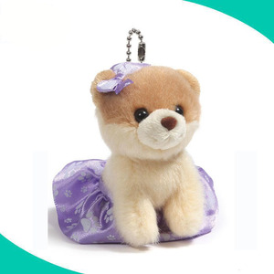 Trung Quốc Bán Buôn 30Cm Sống Động Như Thật Tùy Chỉnh 8 ''Ngồi <span class=keywords><strong>Boo</strong></span> Con Chó Mềm Nhồi Bông Đồ Chơi Sang Trọng Cho Trẻ Em - Product Image 2