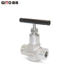 Válvula de cierre forjada de una pieza NF de alta presión para soldadura por encaje, válvula de hidrogenación para control de aceite, agua y gas - Product Image 5