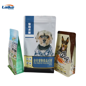 Sacs d'emballage pour aliments pour animaux de compagnie en plastique à fond plat personnalisés, 500 g, 1 kg, 2 kg, 5 kg, 10 kg, 20 kg, sacs pour aliments pour chats <span class=keywords><strong>et</strong></span> chiens - Product Image 3