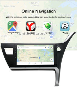 Araba radyo Android multimedya sistemi teyp navigasyon otomatik Stereo GPS kafa ünitesi <span class=keywords><strong>Toyota</strong></span> <span class=keywords><strong>Corolla</strong></span> için sağ 2017 2018 2din <span class=keywords><strong>DVD</strong></span> - Product Image 4