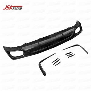 DIFFUSEUR ARRIÈRE EN FIBRE DE CARBONE STYLE <span class=keywords><strong>ABT</strong></span> POUR 2018-2023 <span class=keywords><strong>AUDI</strong></span> <span class=keywords><strong>Q8</strong></span> - Product Image 3