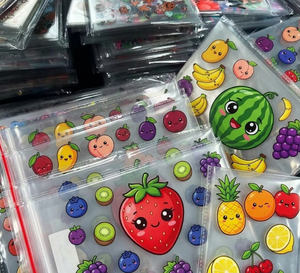 Vinilos Decorativos para Vasos Libbey de 16oz, Diseño Vibrante de Frutas, Resistentes a los Rayos UV, Transferibles por Calor, Lavables, Listos para Enviar, Permanentes, para Vasos y Botellas - Product Image 2