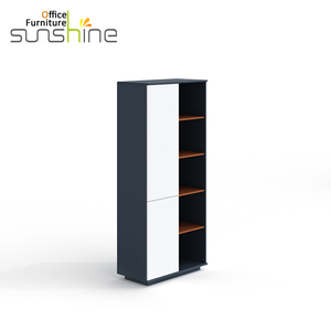 Hiện đại 3-Drawer kim loại Tủ hồ sơ với khóa phong cách nhân viên Tủ hồ sơ - Product Image 1