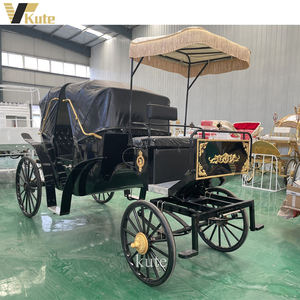 Charrette de luxe royale électrique pour mariage, chariot de chevaux à vendre - Product Image 6