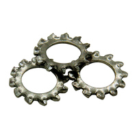 Factory Direct Sales External Toothed Locking Washer External Serrated Locking Washer Anti slip Stop and Anti Loosening Washer