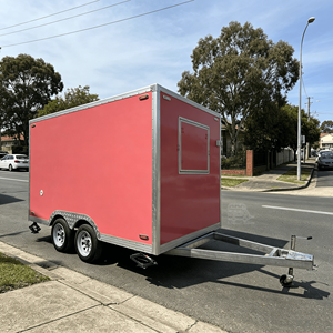Carrito de Comida Pequeño para Snacks, Helados, Postres y Panadería, Carrito de Comida Móvil con Ruedas, Carrito de Café, Camión de Jugos - Product Image 1