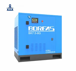 Kaishan bk55-8g เครื่องอัดอากาศแบบสกรูโรตารี่ 55kw ประเทศจีนผลิตเครื่องอัดอากาศแบบสกรู