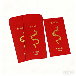 OEM ODM 2026 phong bì màu đỏ lớn Trung Quốc năm mới gói màu đỏ mận hoa mẫu năm ngựa kỳ nghỉ cung cấp - Product Image 4