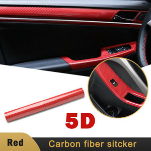 Vinilo Adhesivo de Fibra de Carbono 5D de Alta Calidad con Burbujas de Aire, Impermeable, Autoadhesivo, para Carrocería de Automóviles de Lujo - Product Image 6
